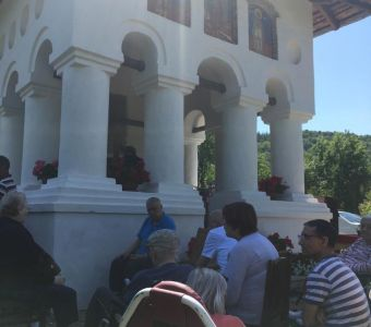 În vizită la schitul Brătășești, de hramul Nașterii Sf. Ioan Botezătorul 24.06.2021