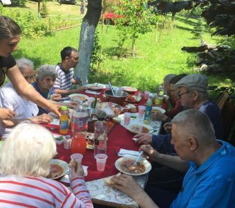În vizită la schitul Brătășești, de hramul Nașterii Sf. Ioan Botezătorul 24.06.2021