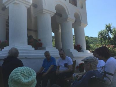 În vizită la schitul Brătășești, de hramul Nașterii Sf. Ioan Botezătorul 24.06.2021